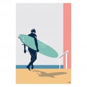 Retro Print | The Urban Surfer | Australia